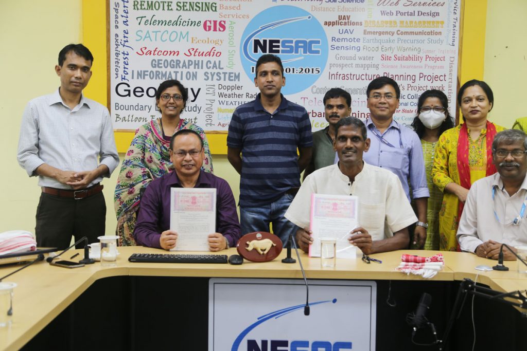 NESAC signs an MoU with NERIWALM, Tezpur