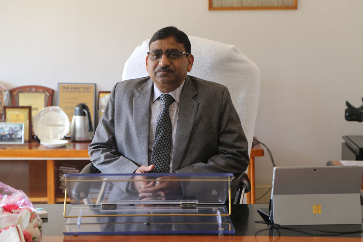 Dr. S.P. Aggarwal took charge as Director, NESAC