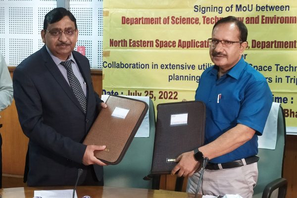 MOU signed between Government of Tripura and NESAC