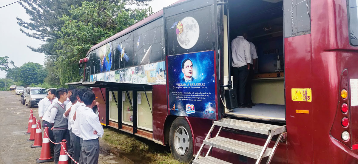 Space on Wheel Bus Exhibition under AKAM, Sep 2022