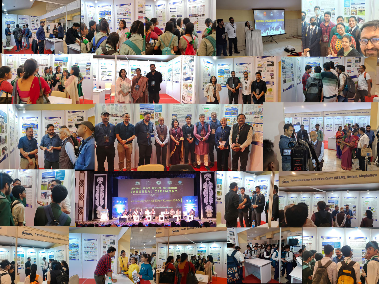 NESAC participated in the National Space Science Exhibition (NSSE)-2022