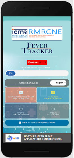 Fever Tracker app for Health Workers